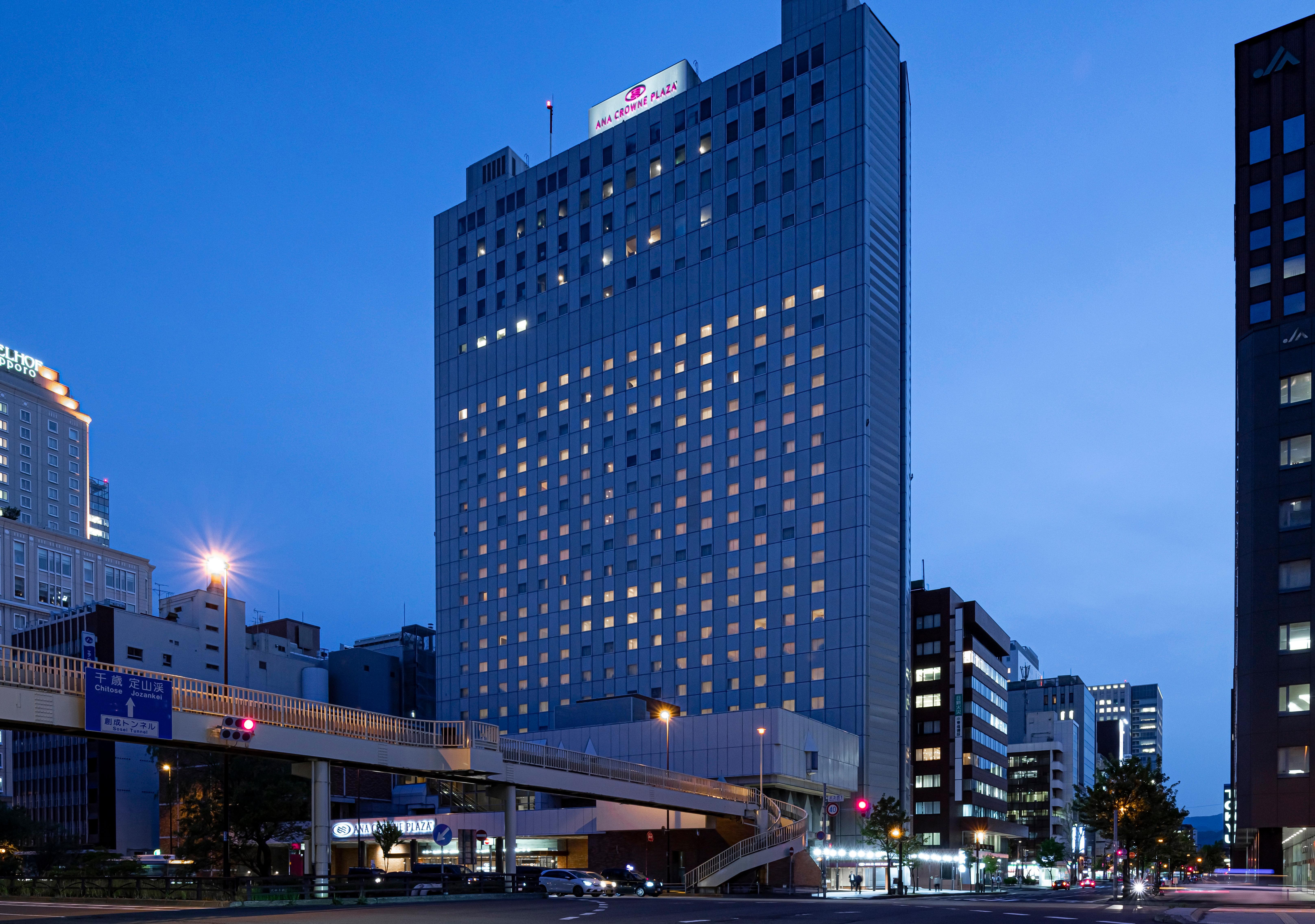 Hotel Ana Crowne Plaza Sapporo By Ihg Exterior foto