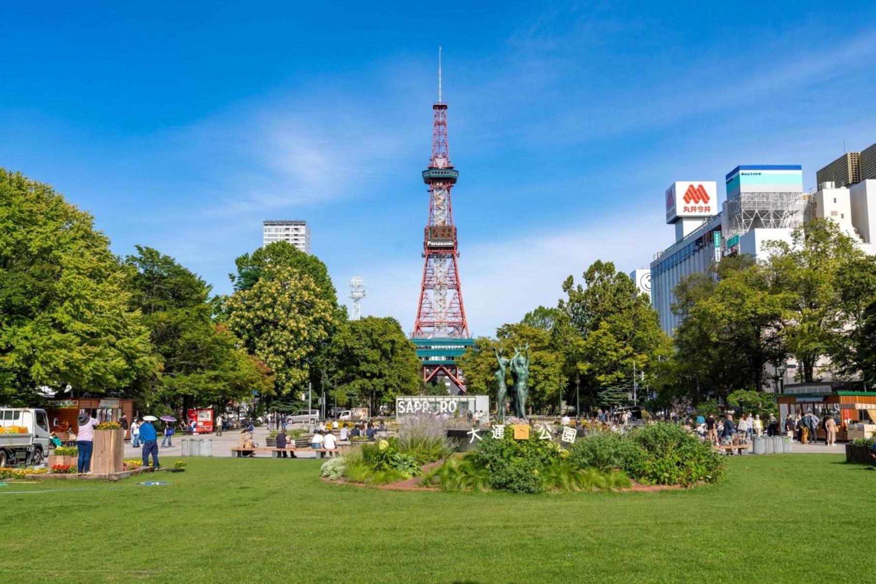Hotel Ana Crowne Plaza Sapporo By Ihg Exterior foto